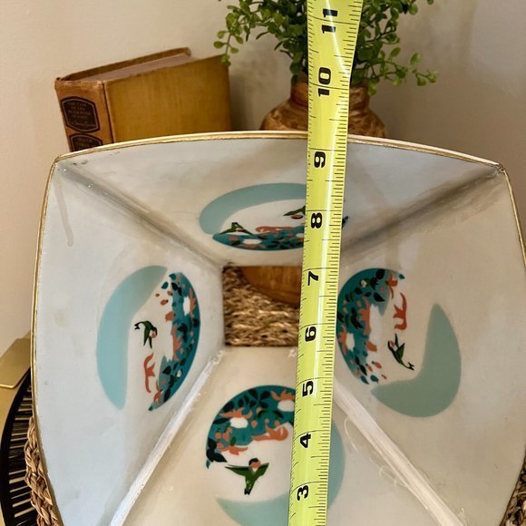 Hand made and painted lamp shade hummingbird - Picture 5 of 6